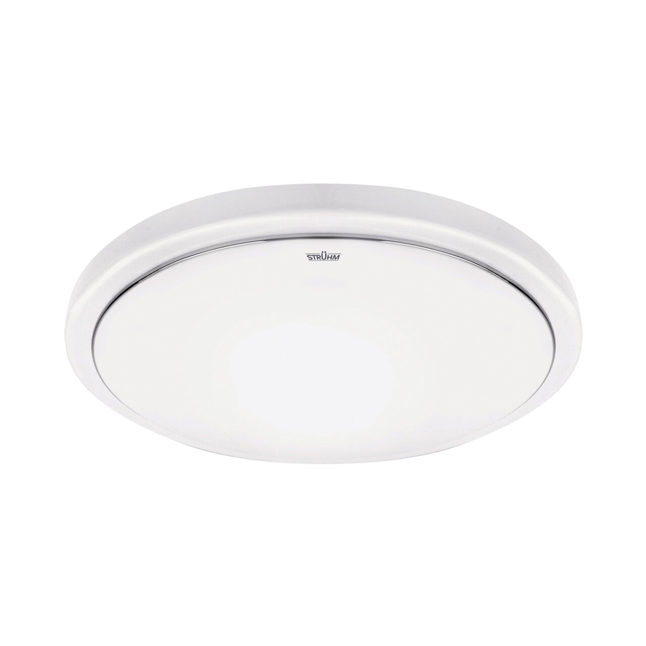 LED Badlampe Decke IP44 D: 26 cm rund Weiß 4100 K 1840 lm