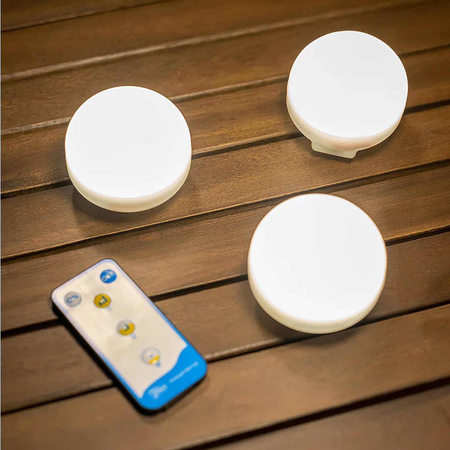 LED Campingleuchte 3er Set Akku Haken Magnet dimmbar IP54