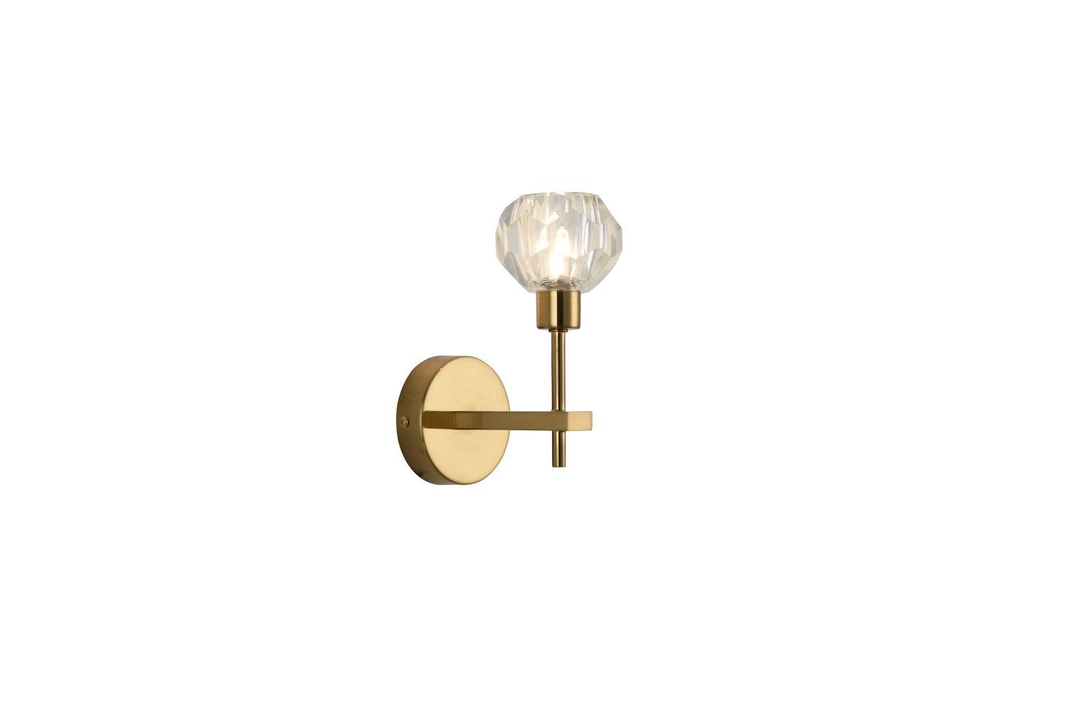 Wandlampe Jugendstil Metall G9 dekorativ in Gold