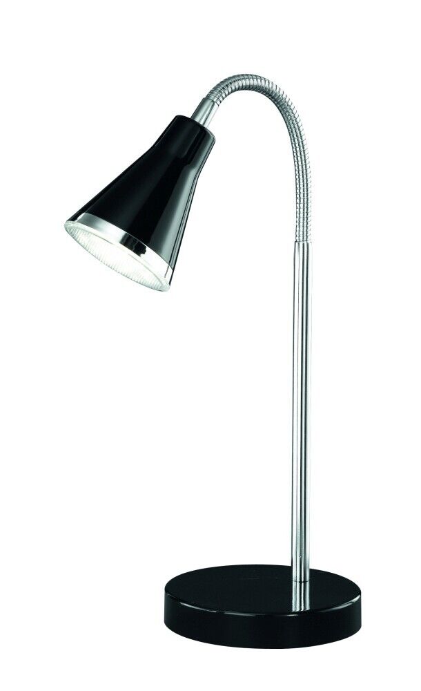 LED Tischleuchte Modern in Schwarz