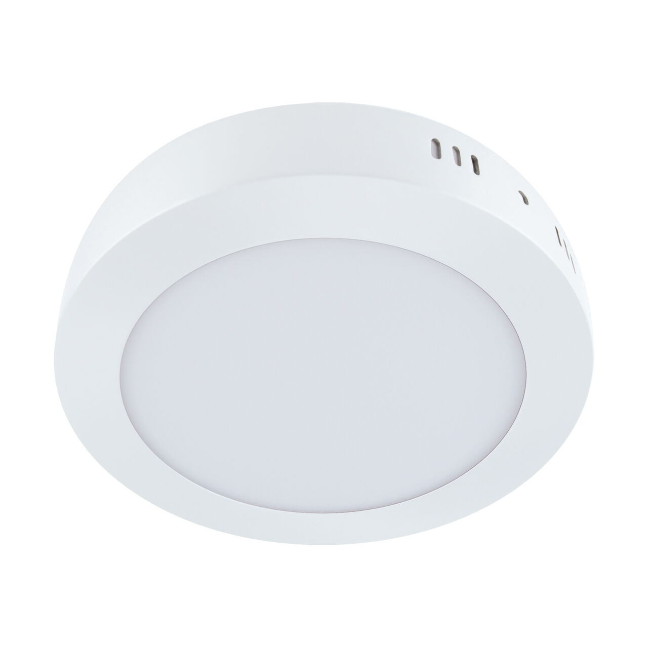 Runde LED Deckenleuchte Ø 17 cm klein Weiß 4000 K