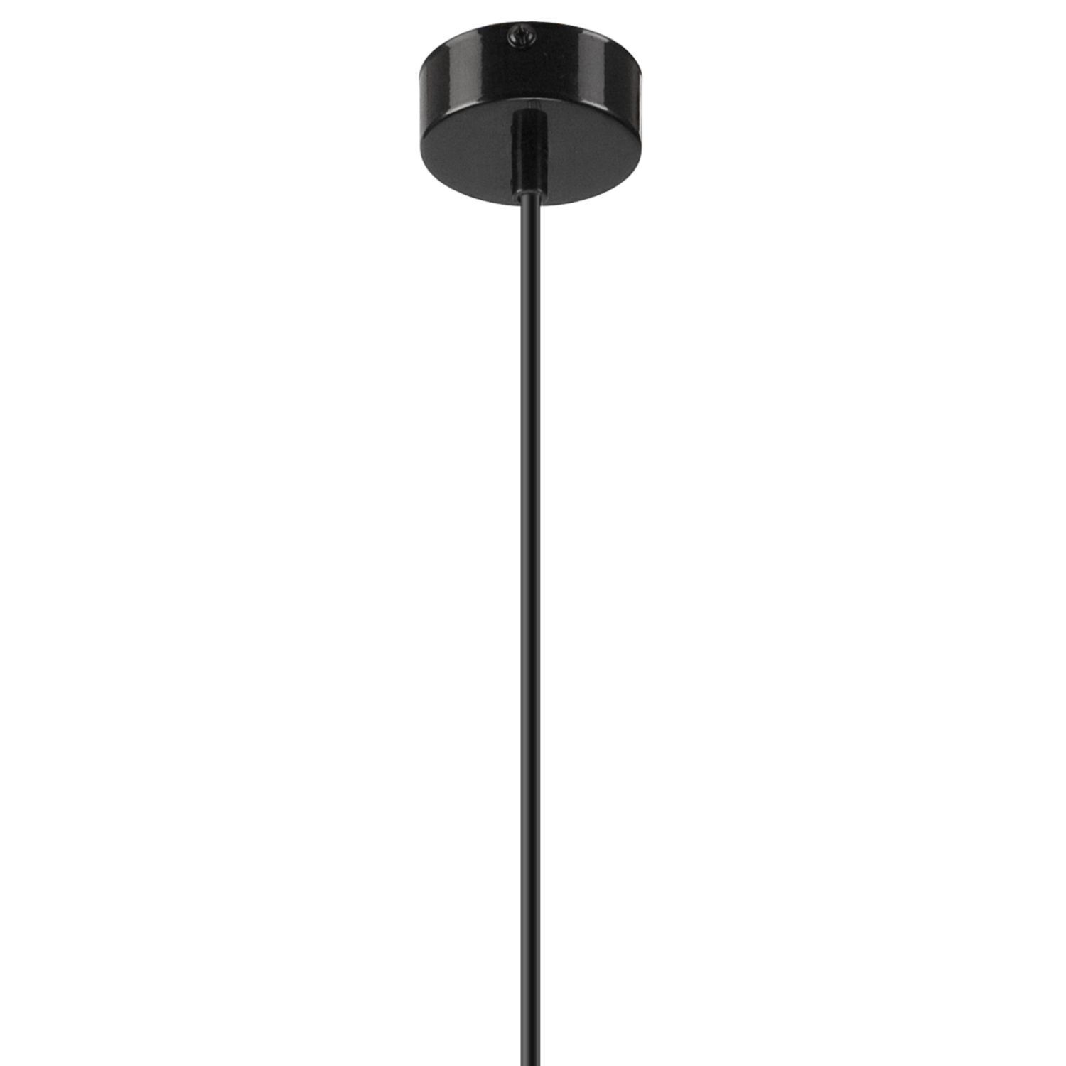 Hängelampe Schwarz E27 Ø 28 cm Metall Retro ORVAR