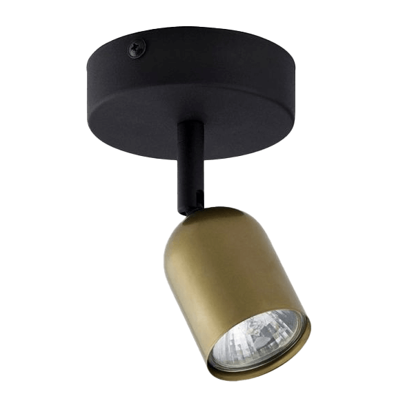 Deckenleuchte, Spotlight, Schwarz, Bronze, Kugelkopf