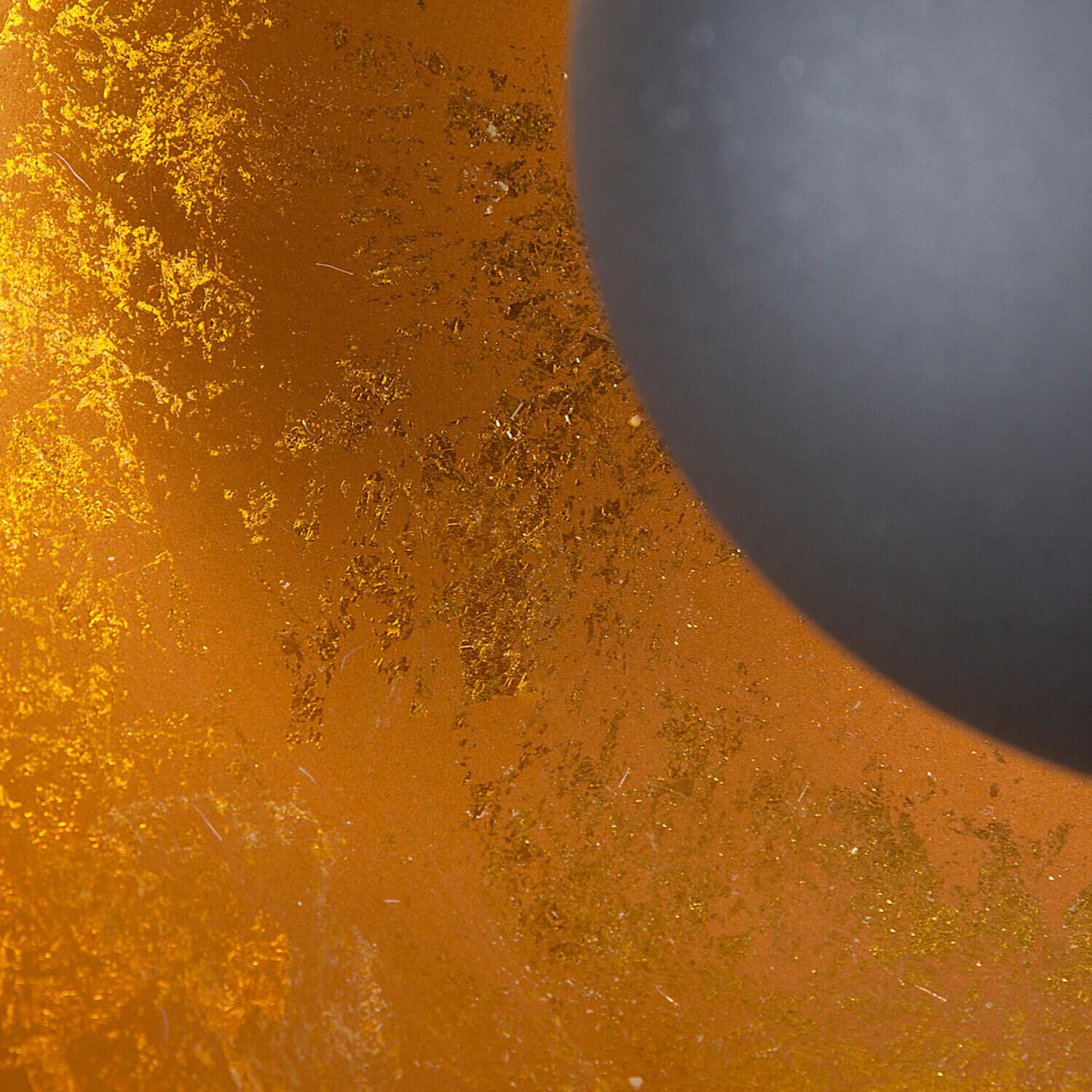 Stehleuchte 160cm Retro Dreibein Schwarz Gold Sphäre, Gold, Astronomie, Weltall