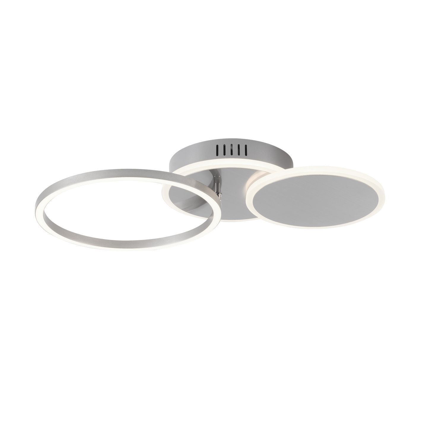 LED Deckenlampe in Stahl Metall warmweiß 26 W beweglich