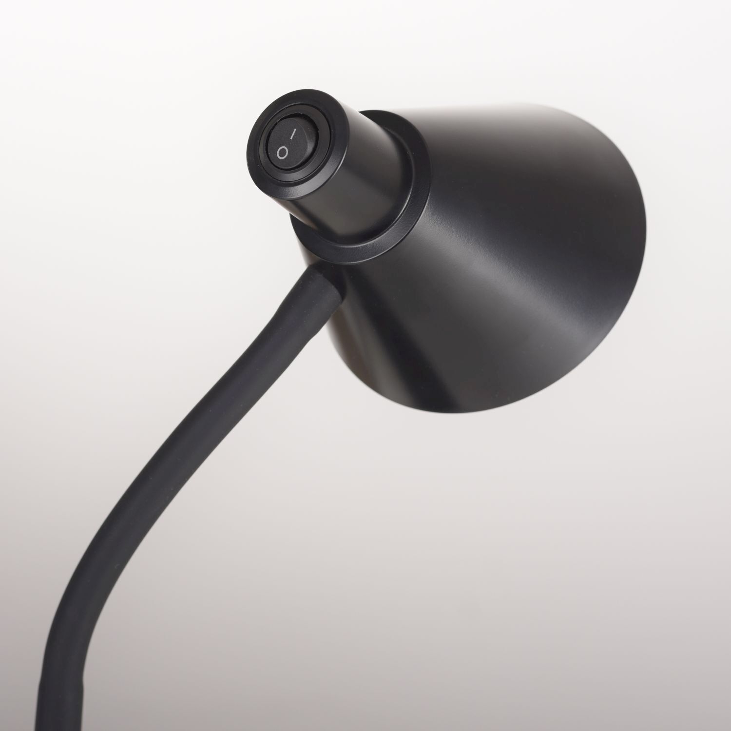 LED Schreibtischleuchte Metall 38 cm Schwarz 4 W Modern