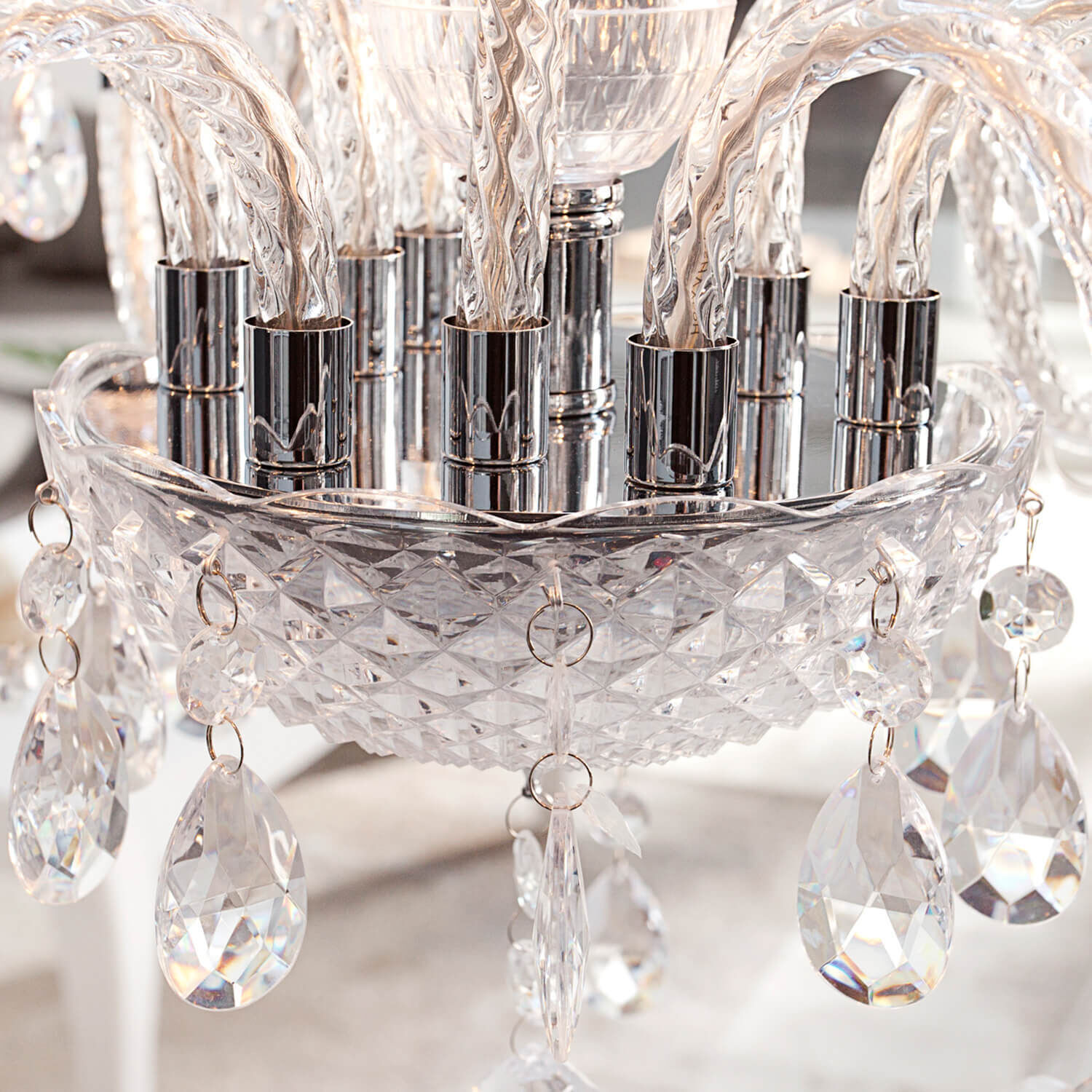 Pendellampe E14 Klassisch imposant Kronleuchter Leuchter, Lampe