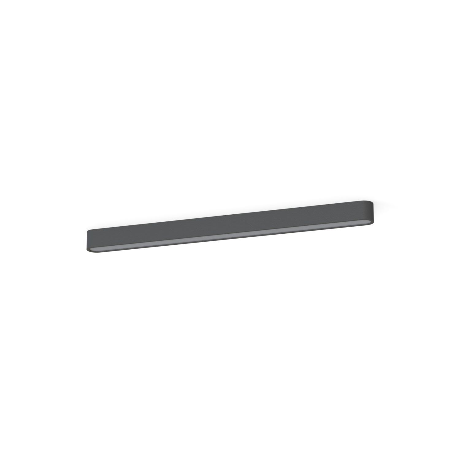 Deckenleuchte warmweiß Grau 3000 K 2300 lm 95 cm lang T8 LED