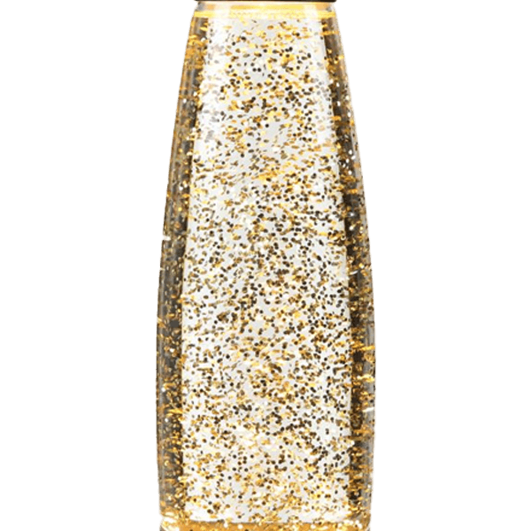 champagne flute, glitzer, funkeln, goldene flecken, glasware