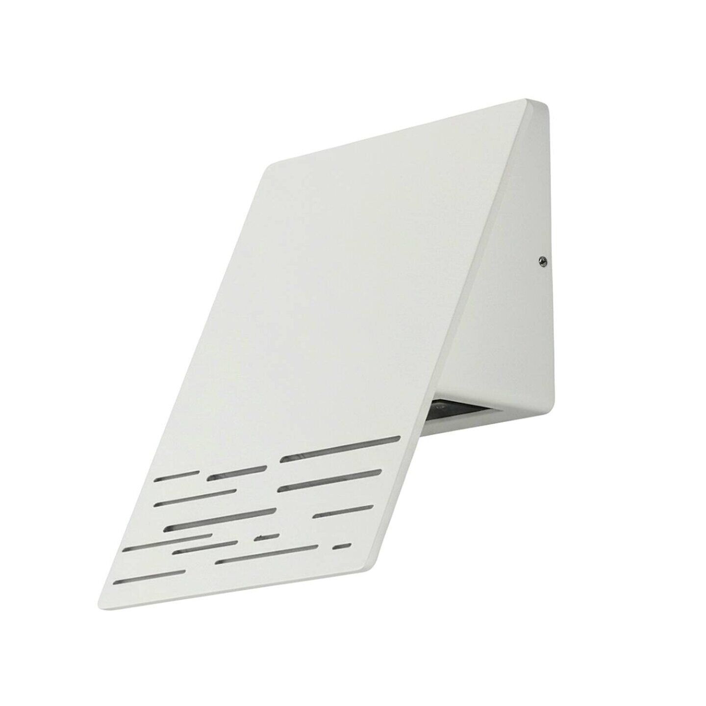 LED Wandlampe außen IP44 15 cm 6 W 700 lm Alu Glas