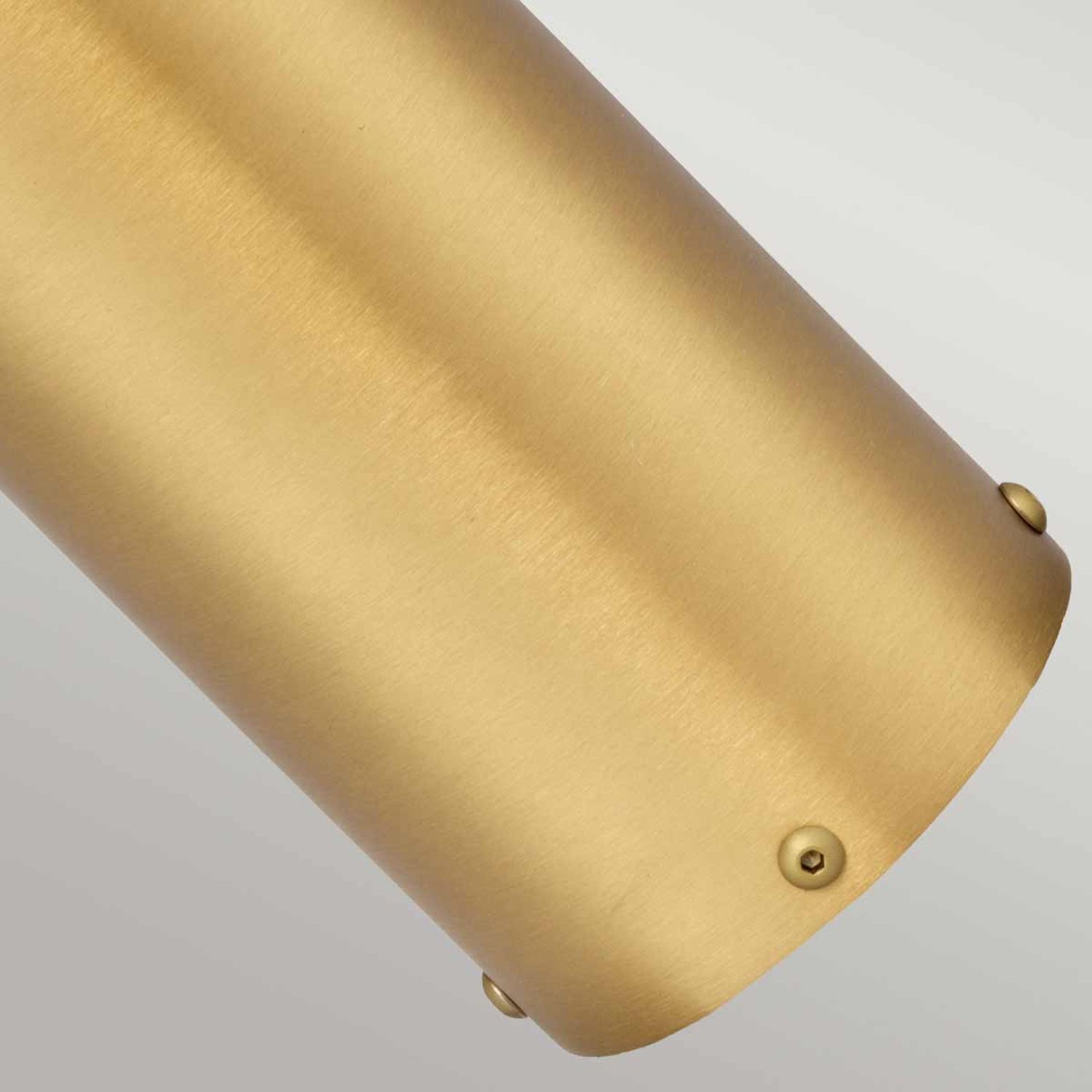 Pollerleuchte Garten aus Messing Glas IP55 70 cm hoch Druckrolle, Gummirolle, Goldfarbe, Rundkopf, Armreif-ähnlich