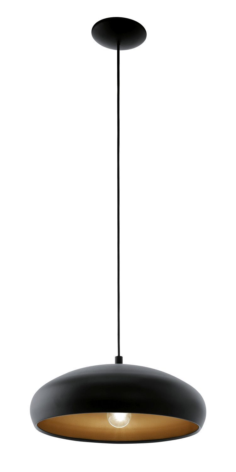 Hängeleuchte Mogano 1 Schwarz Ø40cm Lampe