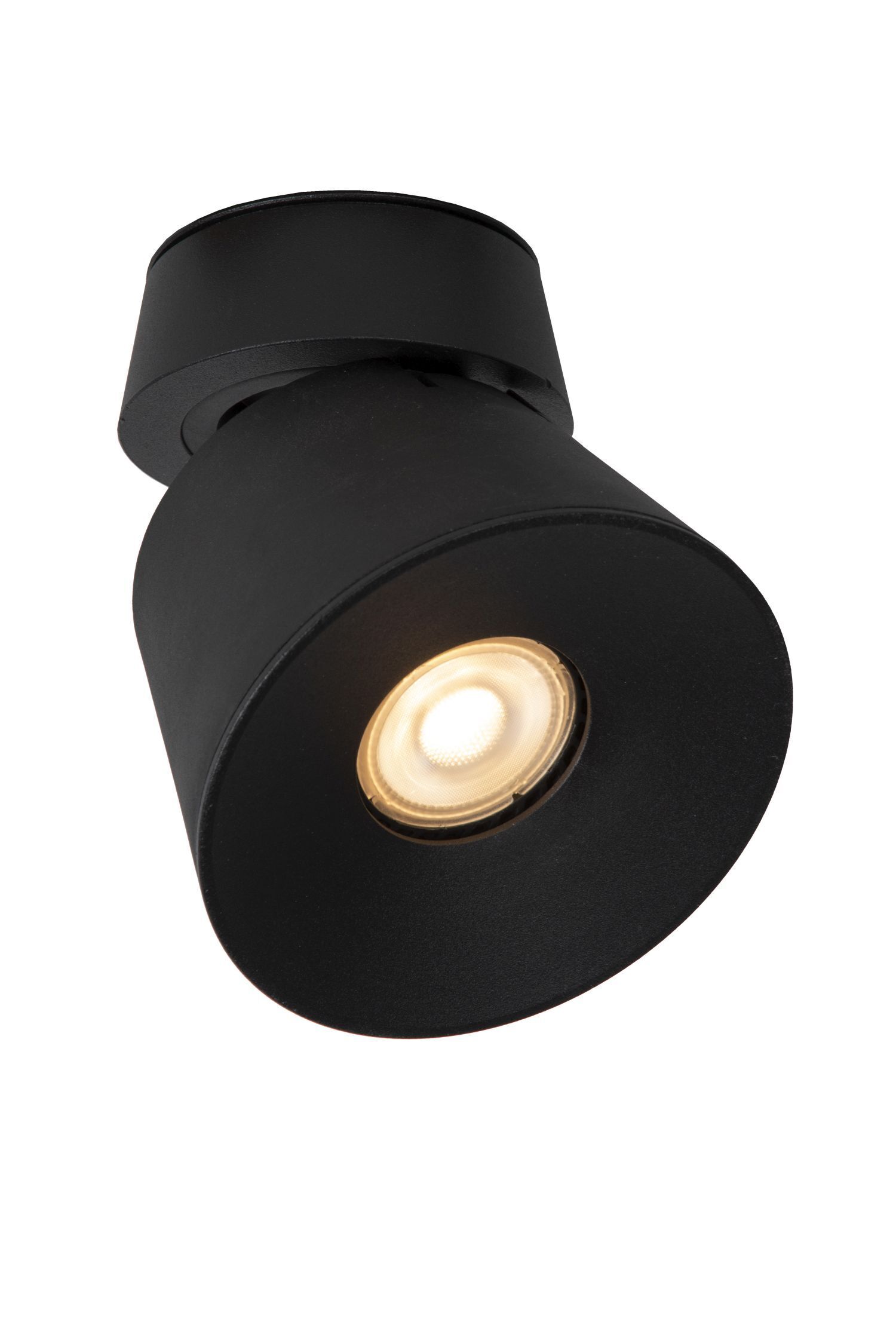 Deckenstrahler Metall Schwarz GU10 B:10 cm modern