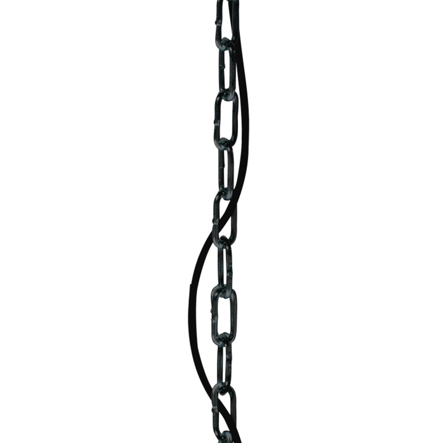Runde Hängelampe Metall in Schwarz Gold 50 cm Modern