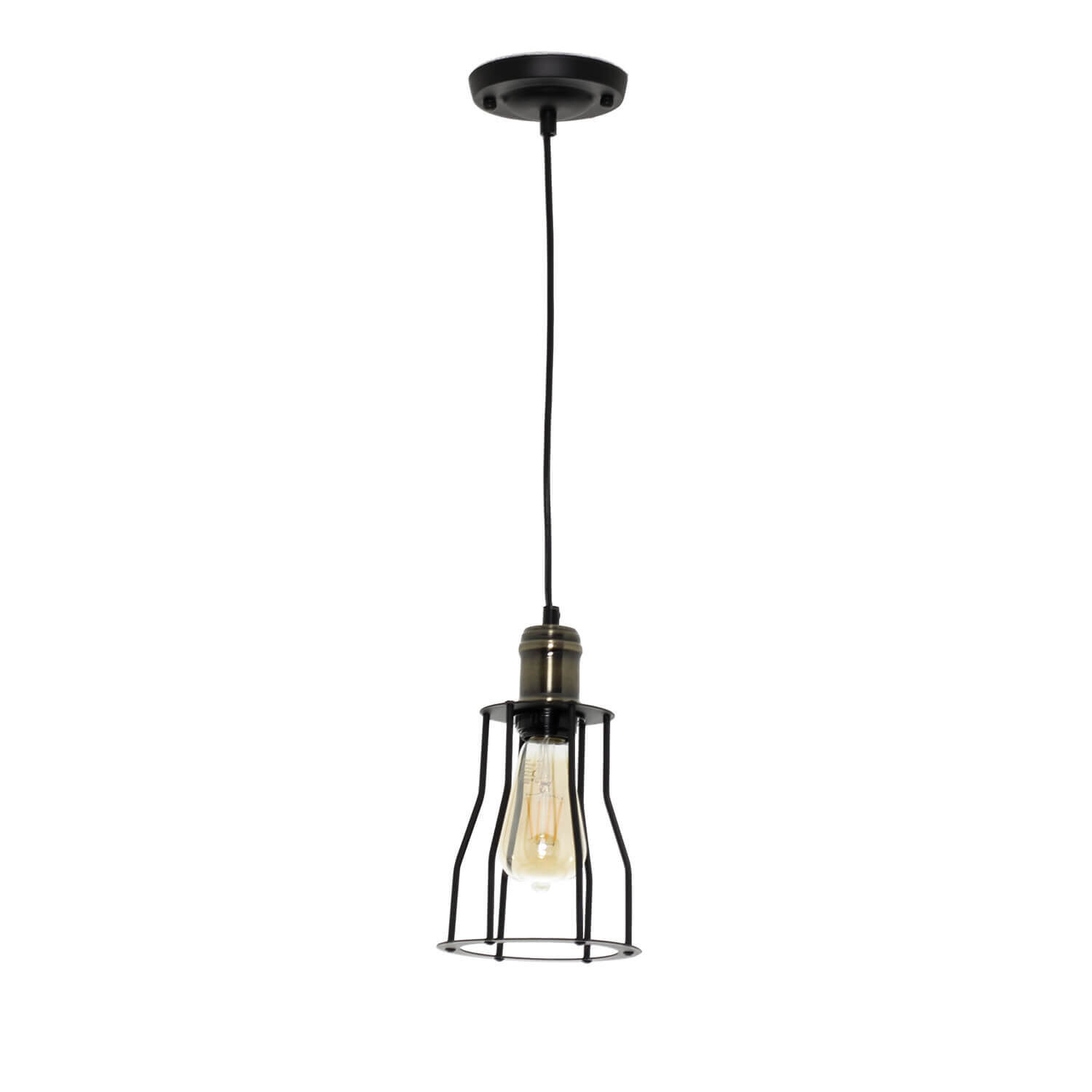 Pendelleuchte DURHAM in Kupfer E27 Industrial Design Lampe, Leuchte