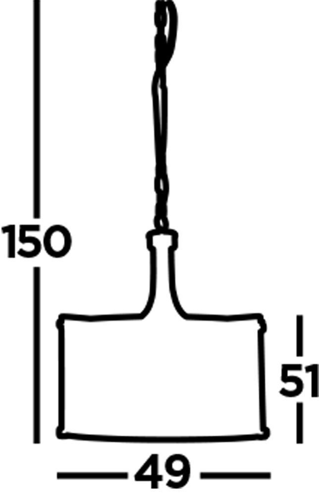 Hängeleuchte Kristall rund Ø 50 cm 5x E14 Art Déco
