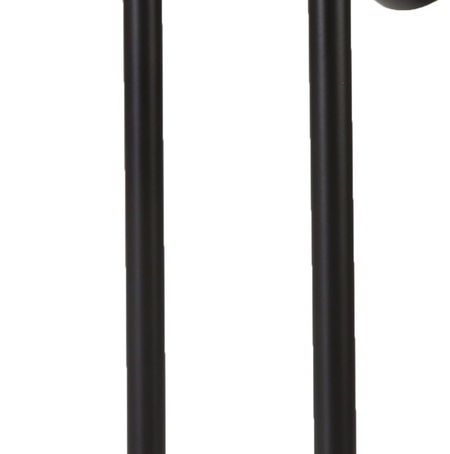 Tischleuchte Metall 45 cm GU10 Schwarz verstellbar