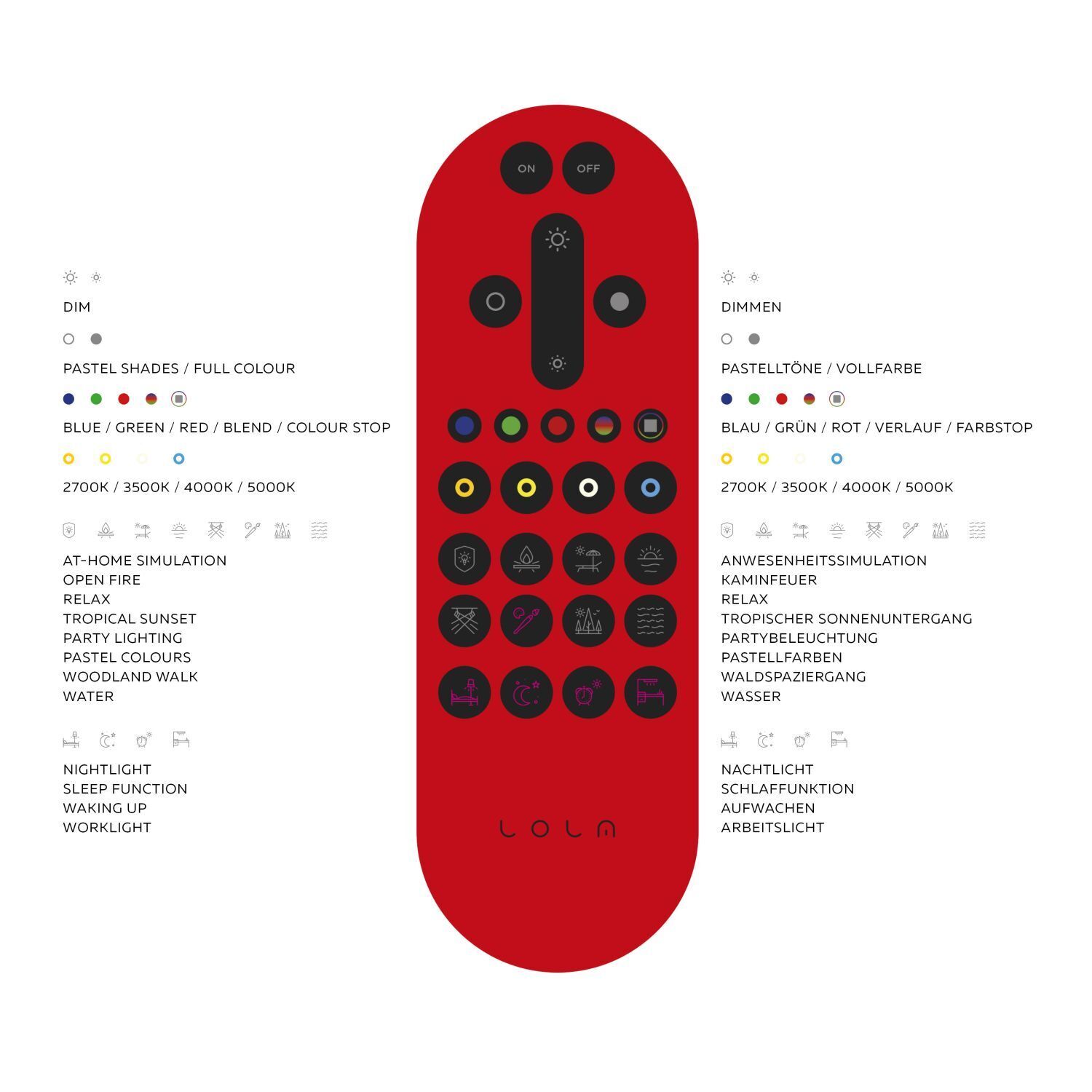 LED Deckenleuchte RGB Licht Metall dimmbar 2700-5000 K Elektronik, Fernsteuerung