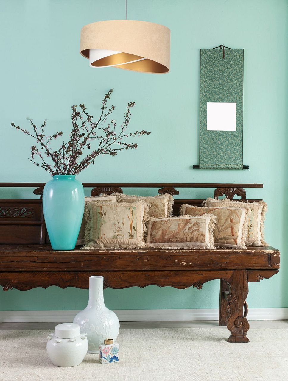 Innenarchitektur, Inneneinrichtung, Kissen, Lampe, Tabelle