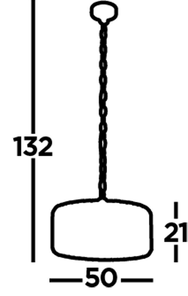 Pendelleuchte Kristall rund D: 50 cm 5x E27 Art Déco