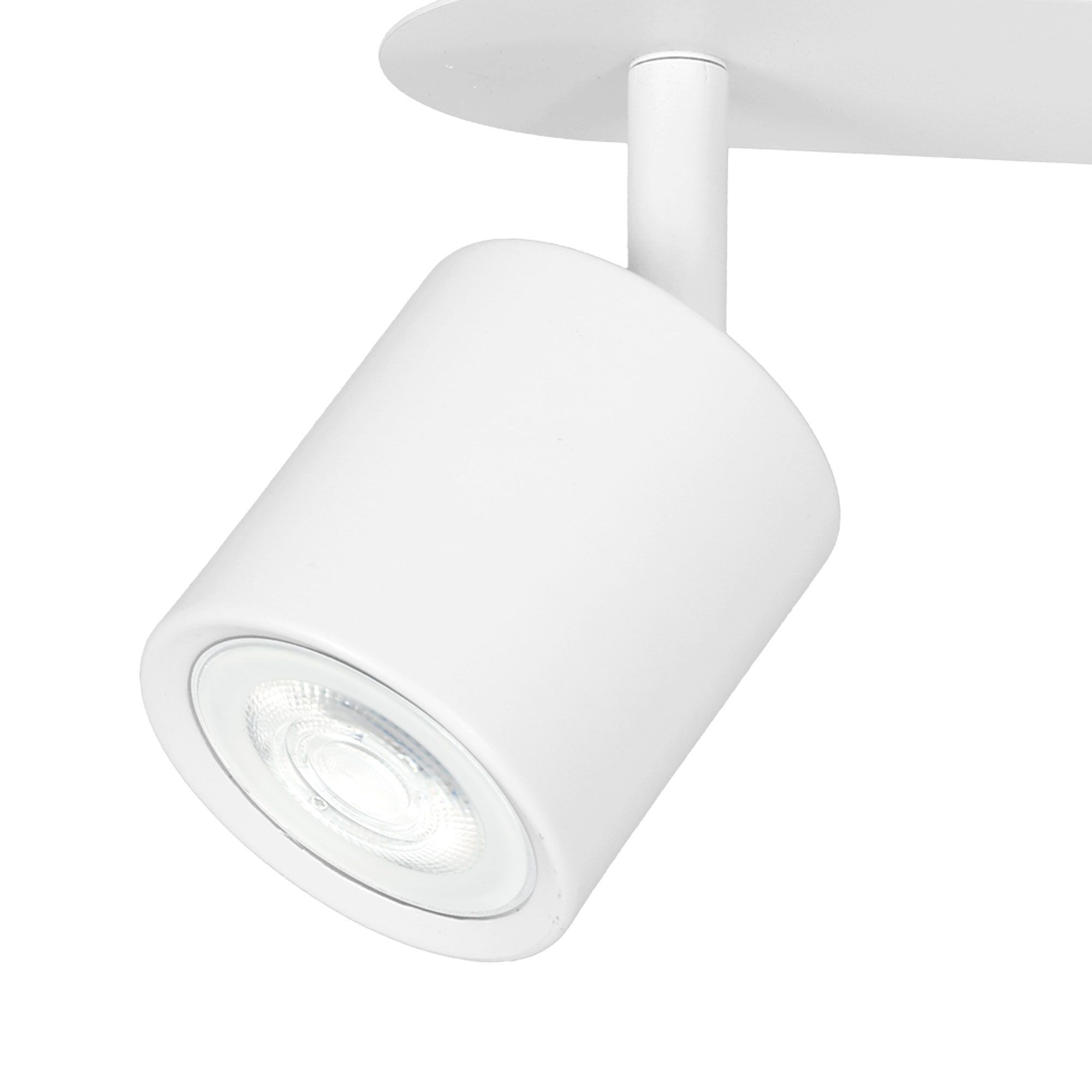 Spot Lampe Decke Weiß Metall GU10 66 cm WIOMA