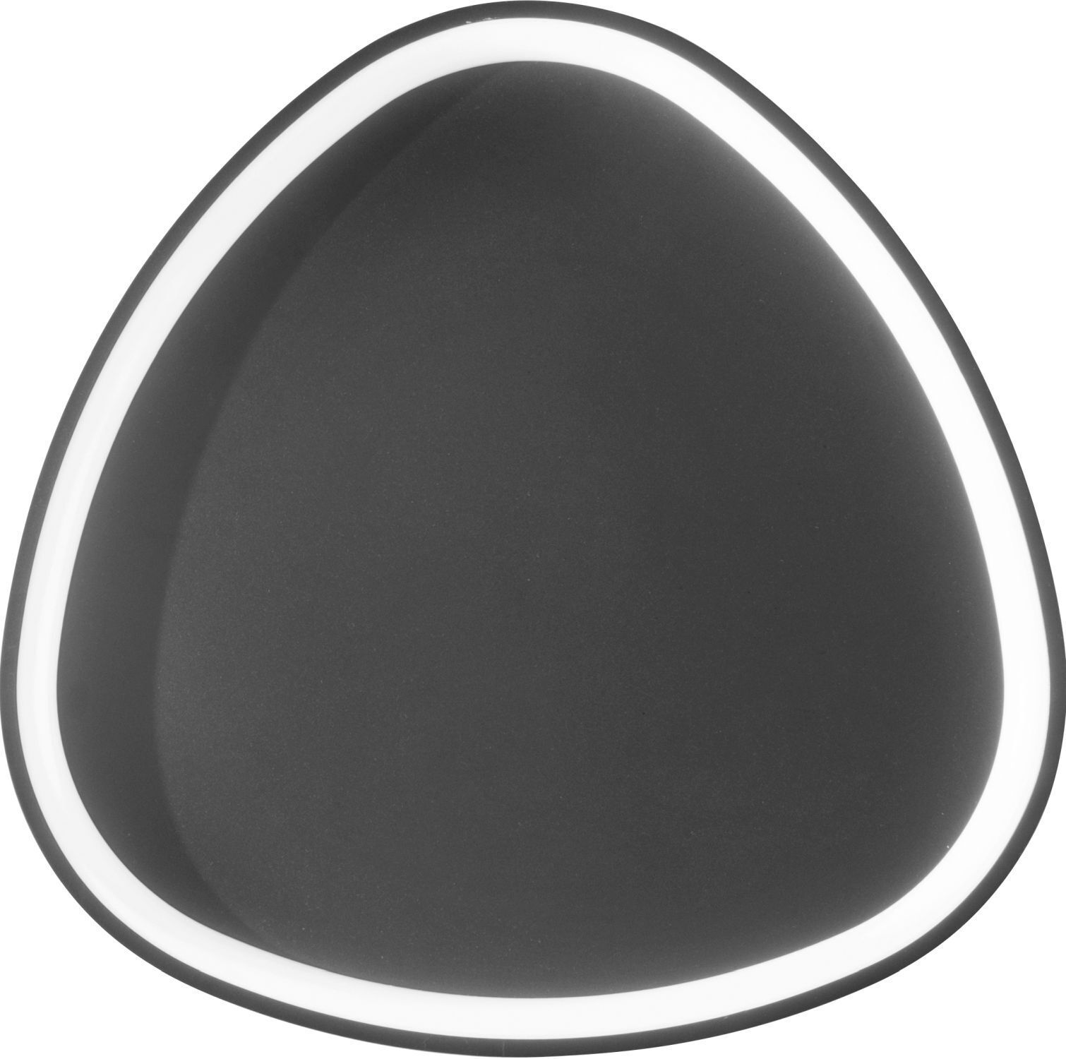 LED Deckenlampe Schwarz Alu dimmbar 58W 3000/4000/6500K