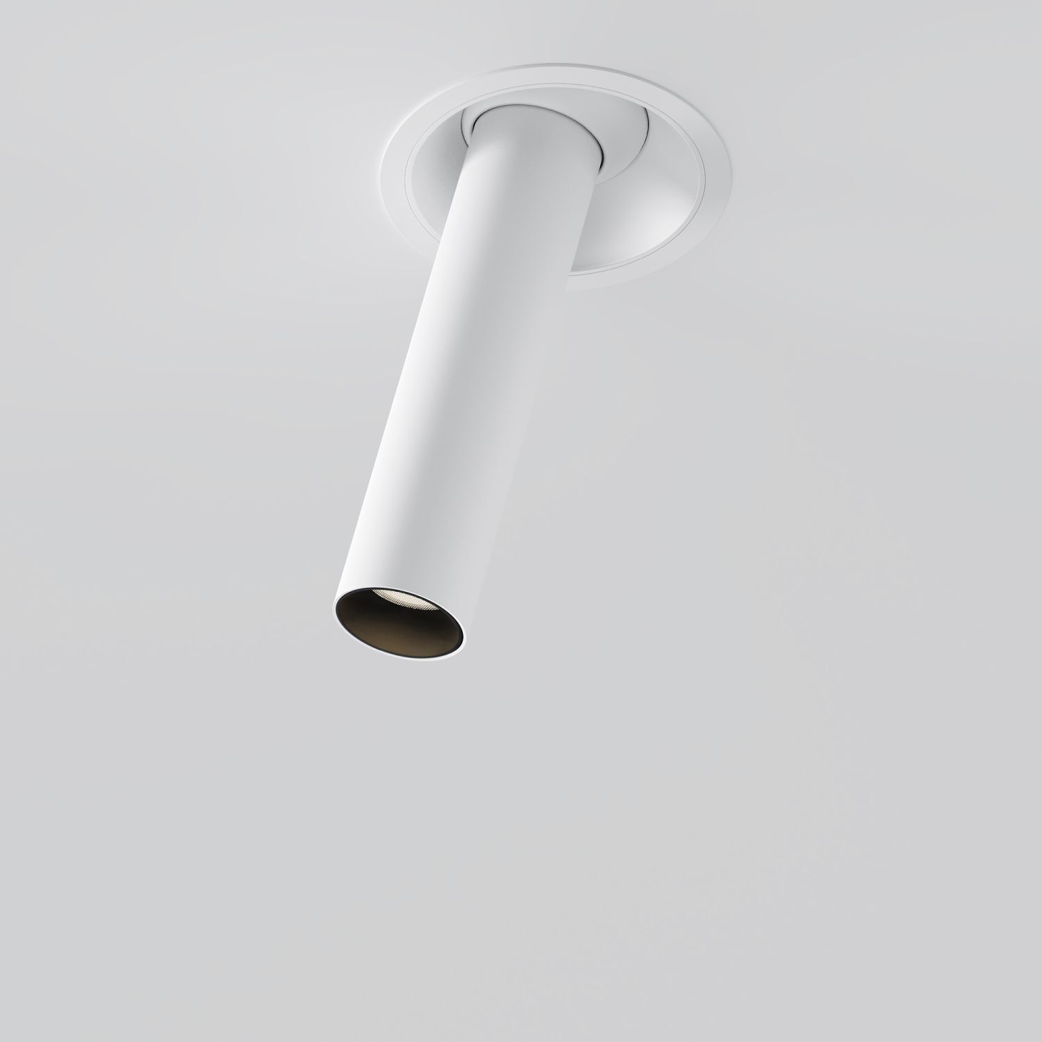 Spotlight, Leuchte, Wand-/Deckenleuchte, Röhrenform, Weiß