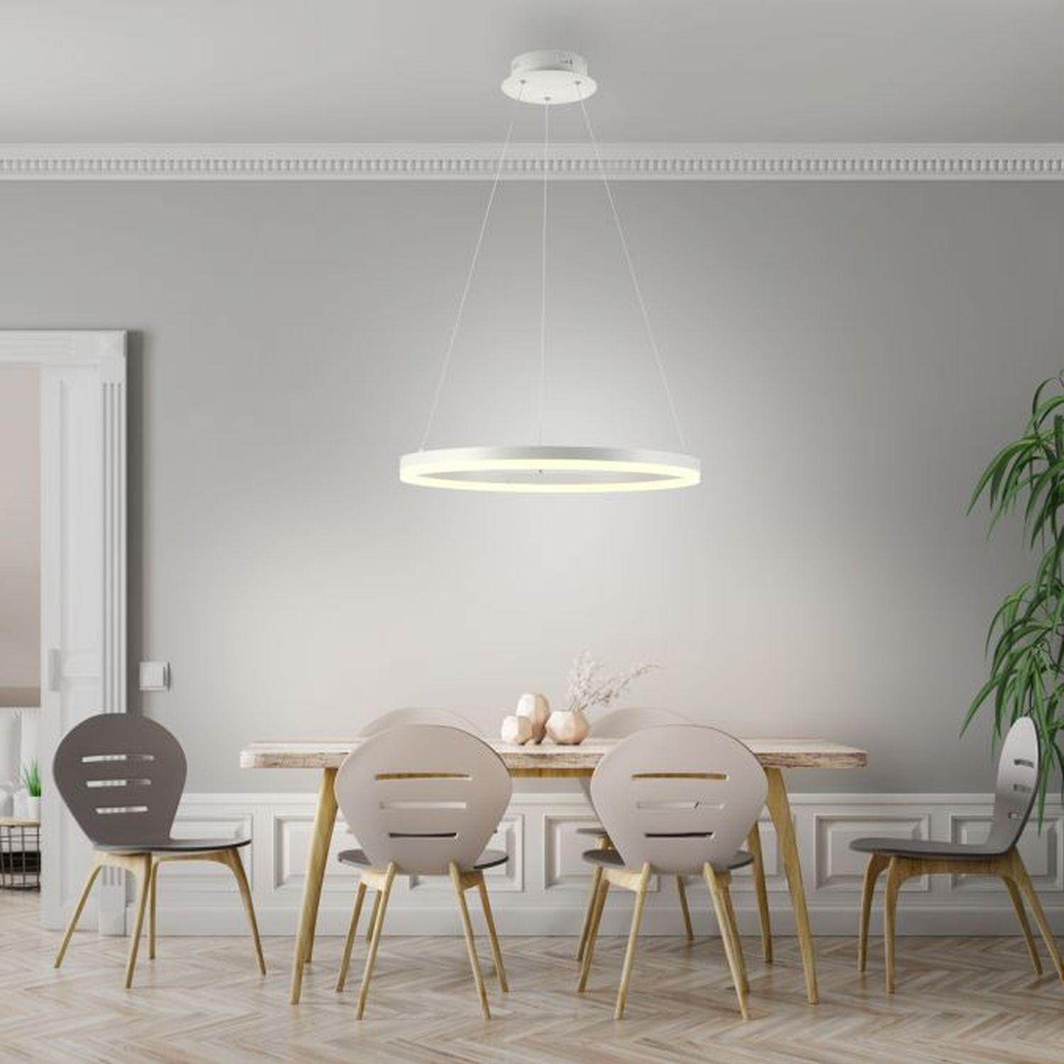 Speisesaal, Esstisch, Tisch, Innenarchitektur, Deckenleuchte