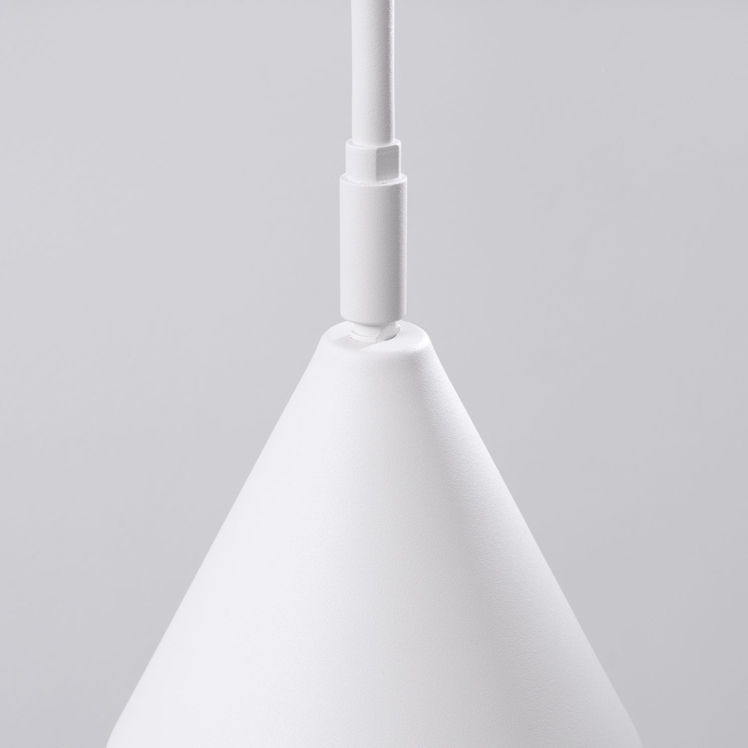 pendant, Lampenschirm, Deckenleuchte, weiß, Kegel