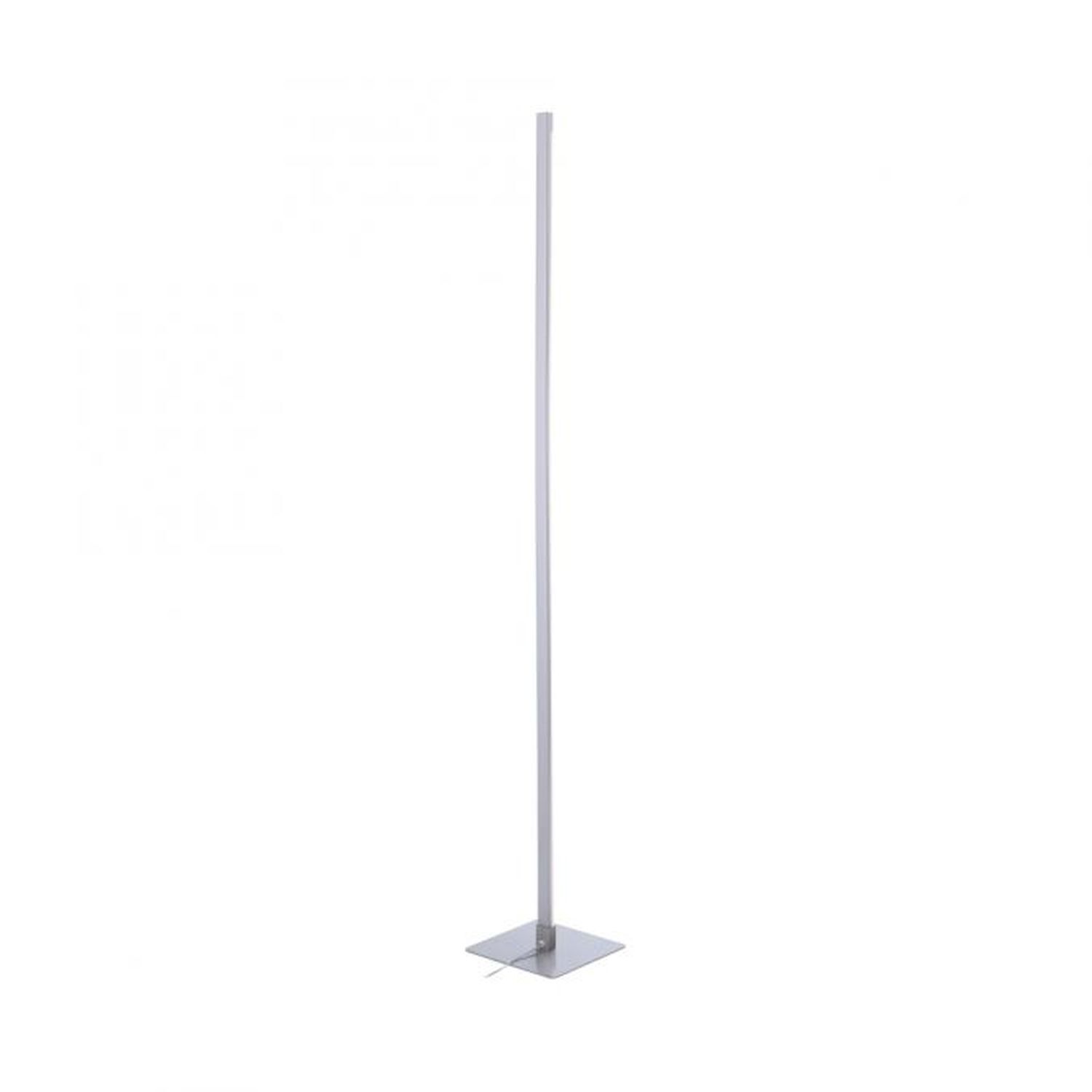 Stilvolle LED Stehlampe Metall dimmbar 150 cm in Stahl Stilvolle LED Stehlampe Metall dimmbar 150 cm in Stahl