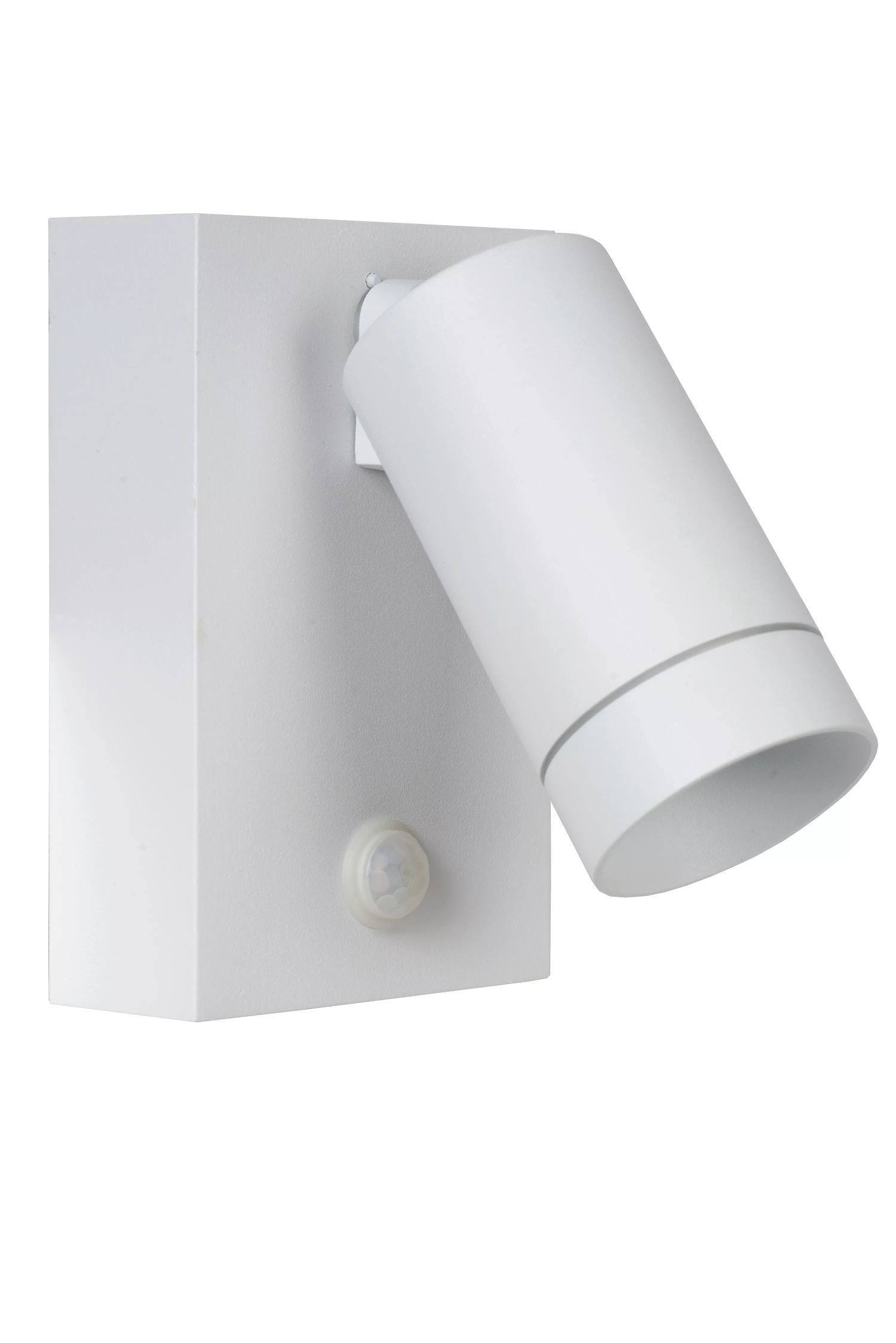 Wandspot Bewegungsmelder flexibel Weiß GU10 H:15 cm