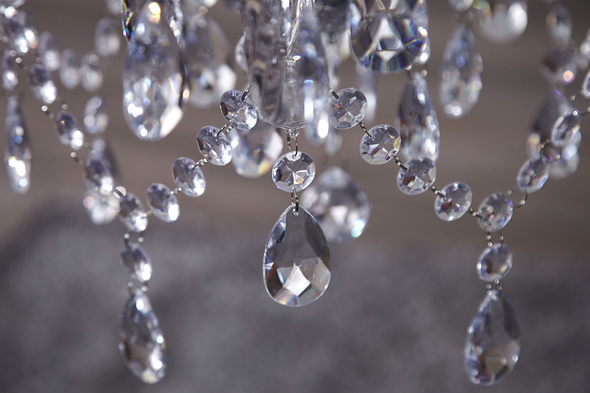 Esszimmer Beleuchtung Designerleuchte Klassisch E14 Leuchter, Lampe, Kristall, Diamant, Schmuck