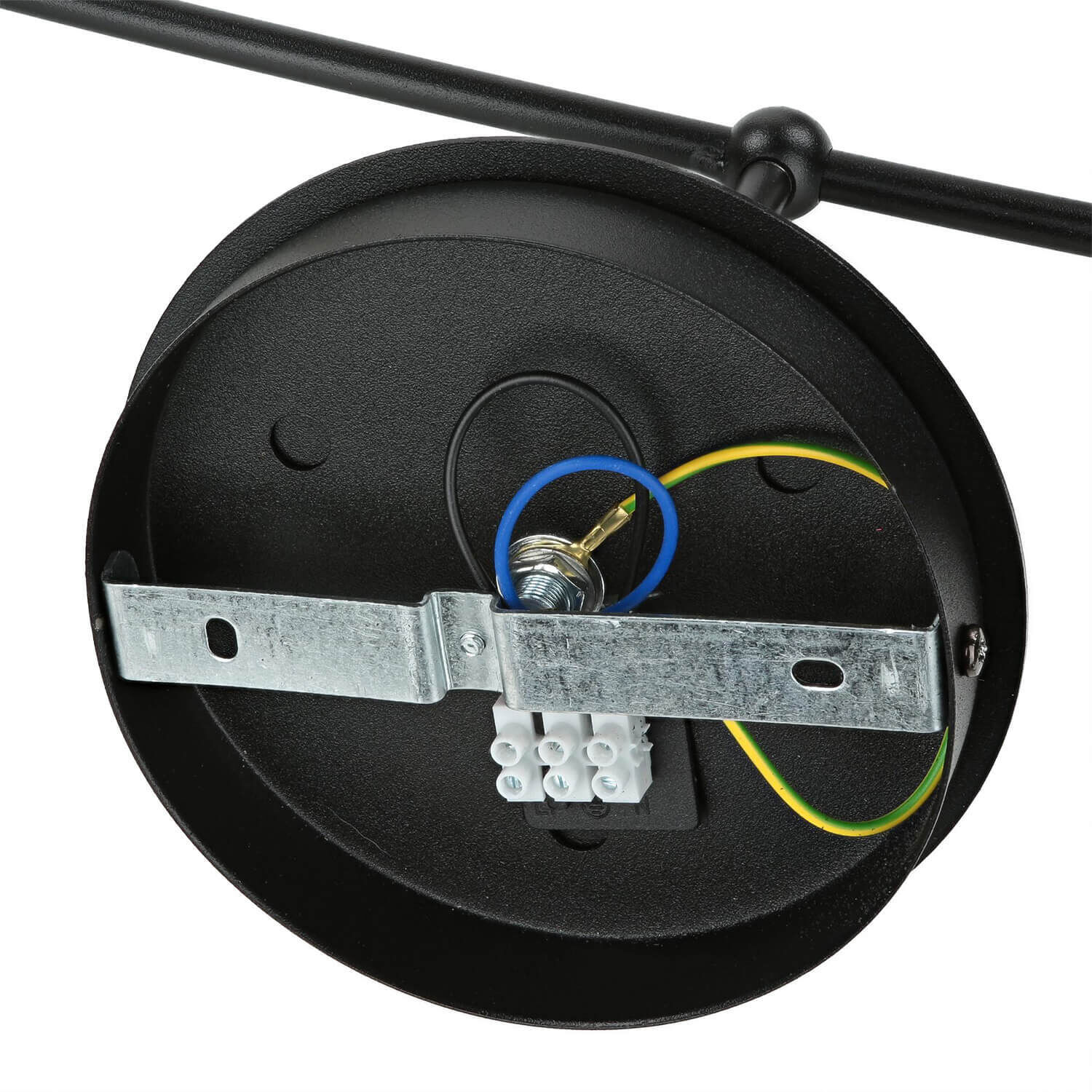 Deckenleuchte Schwarz Weiß Kugel Schirm Deckenlampe Deckenleuchte Schwarz Weiß Kugel Schirm Deckenlampe