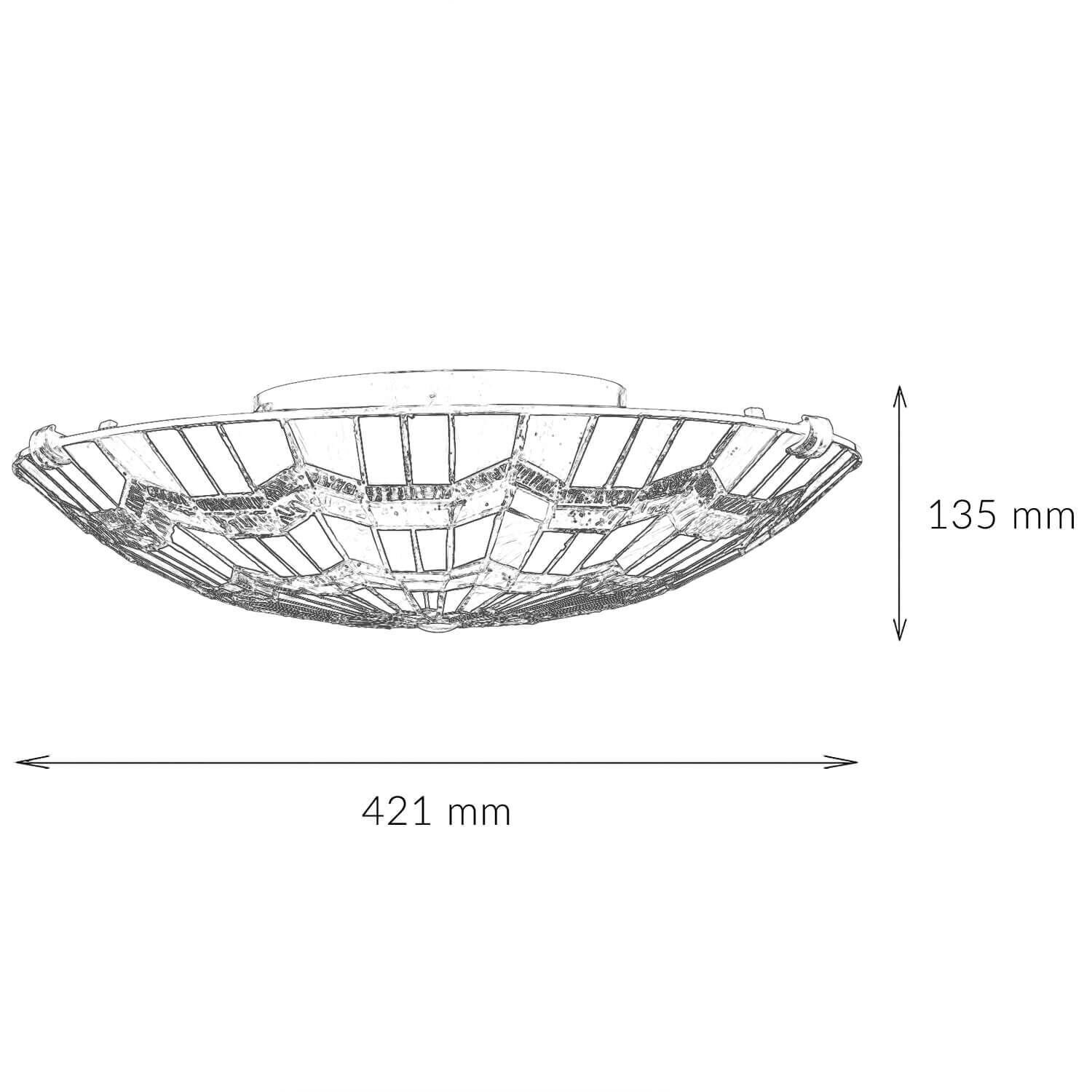 Premium Tiffany Lampe FARFALLA Buntglas rund Ø42cm Boot, Transport, Fahrzeug, Schüssel