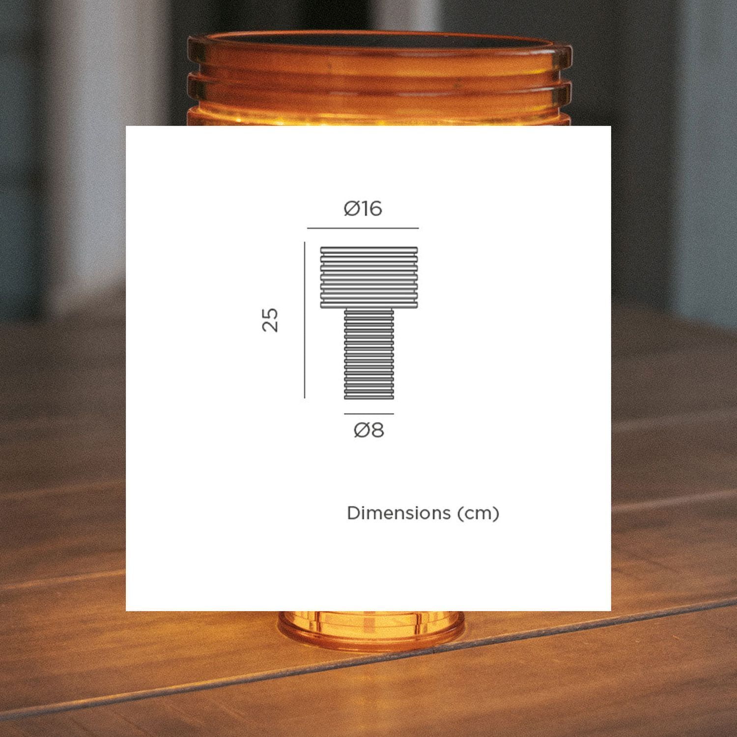 LED Solar Tischlampe Akku dimmbar Grau IP44 3000K 25cm glas, bernstein, flasche, abmessungen, gewinde