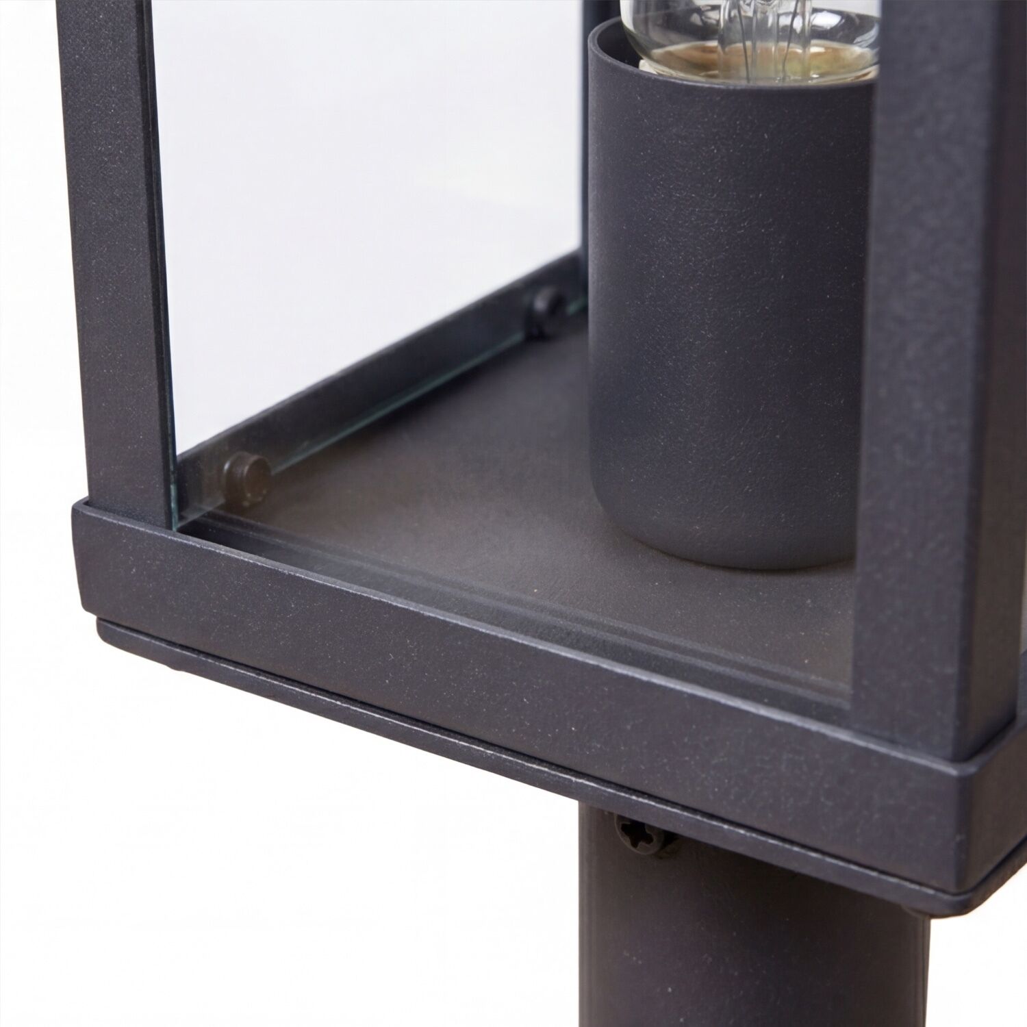 laternen, lampenstativ, metall, glas, blinker