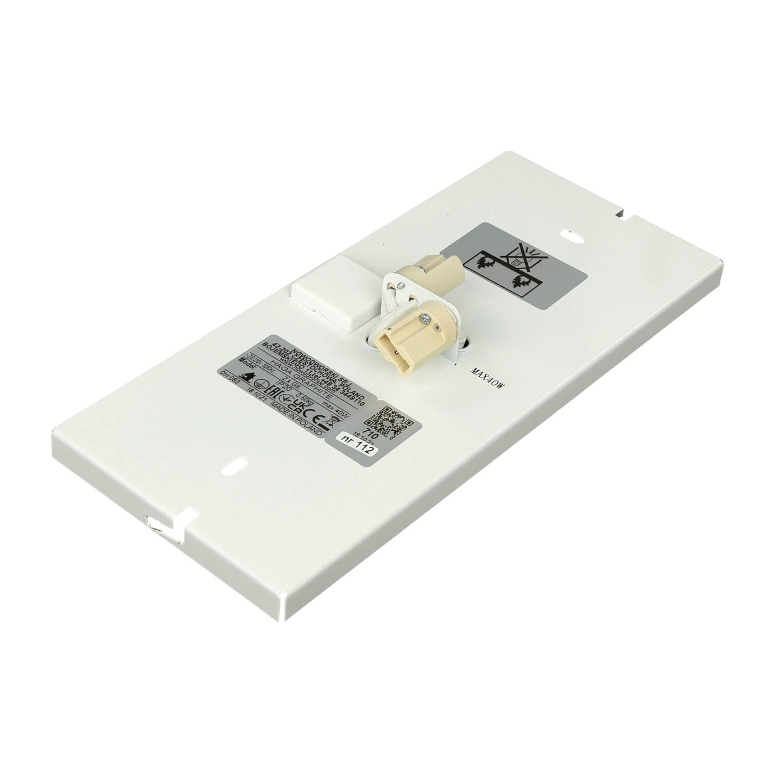Up- & Down Wandleuchte HAGA in Graphit 2-flmg Adapter, Elektronik, Computer-Ausrüstung, Computerausrüstung