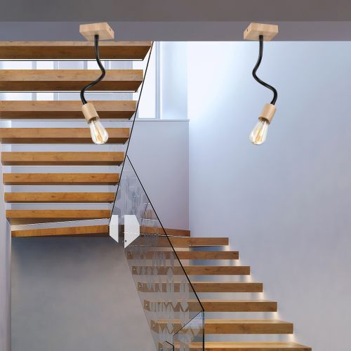 Haus, Wohnen, Treppe, Innenarchitektur, Holz