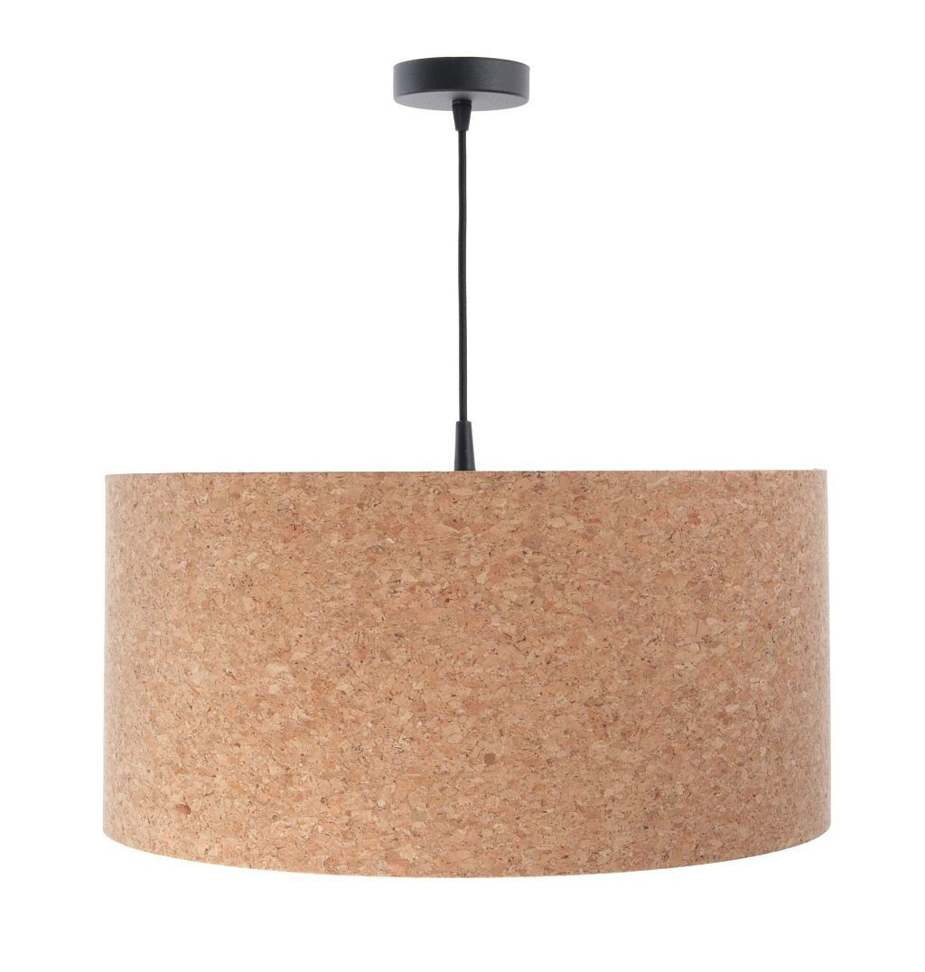 Hängeleuchte Esszimmer Natur Schwarz Kork Ø 40 cm E27 Modern
