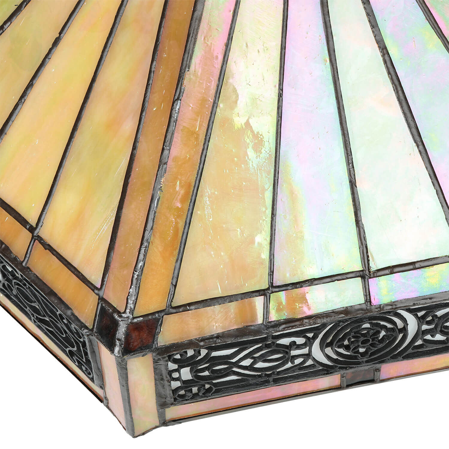 Tischlampe FARFALLA 4 H:59cm Tiffany Wohnzimmer Lampe