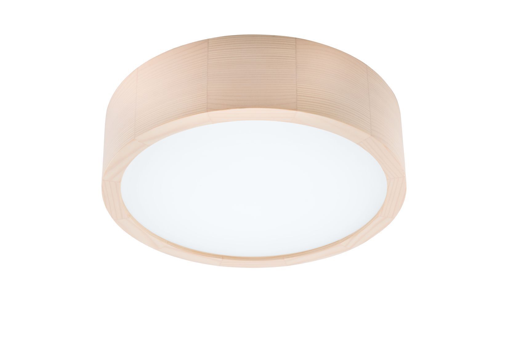 LED Deckenleuchte Holz rund Modern Wohnzimmer