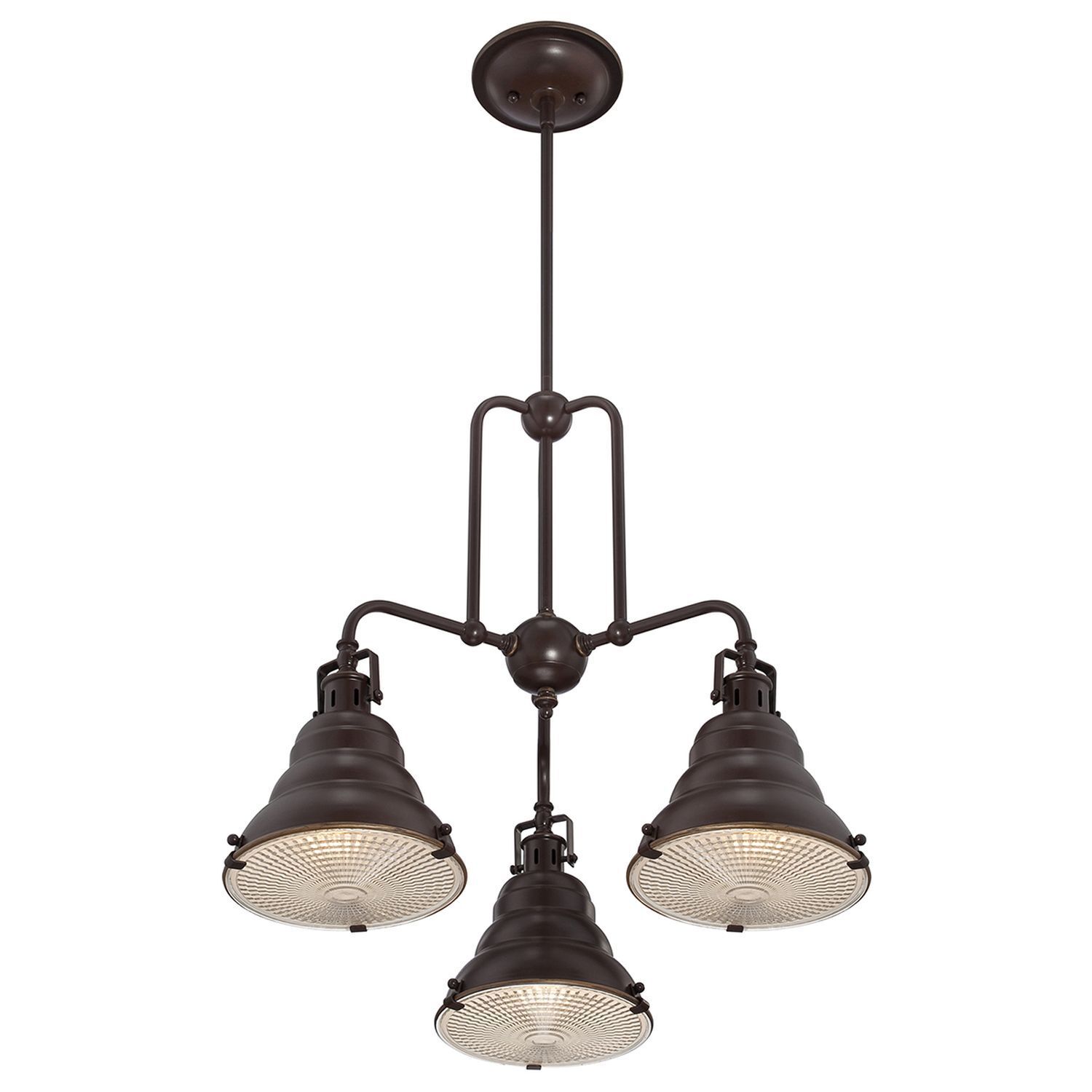 Deckenleuchte Industrie Design in Bronze antik Metall