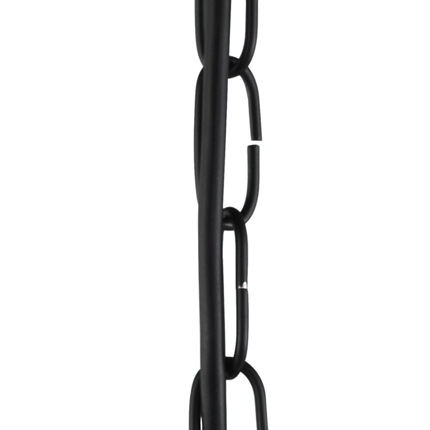 Hängeleuchte Schwarz Ø 45 cm aus Mesh Metall 3x E27 Retro