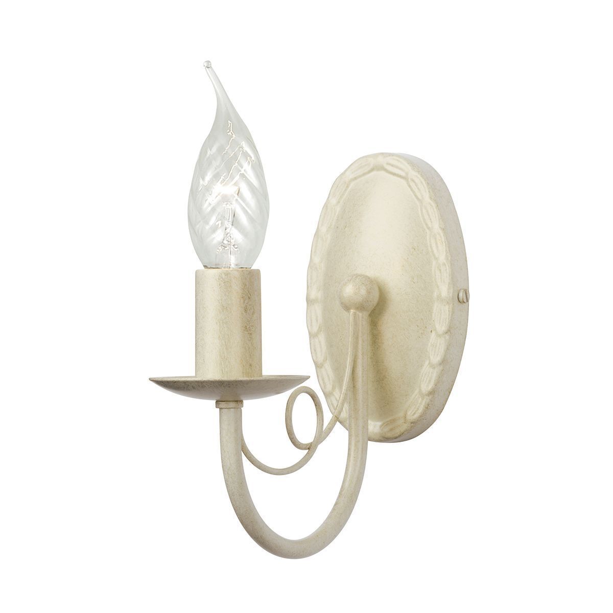 Wandleuchte GOTICA 5 in Creme Kerzenform Lampe