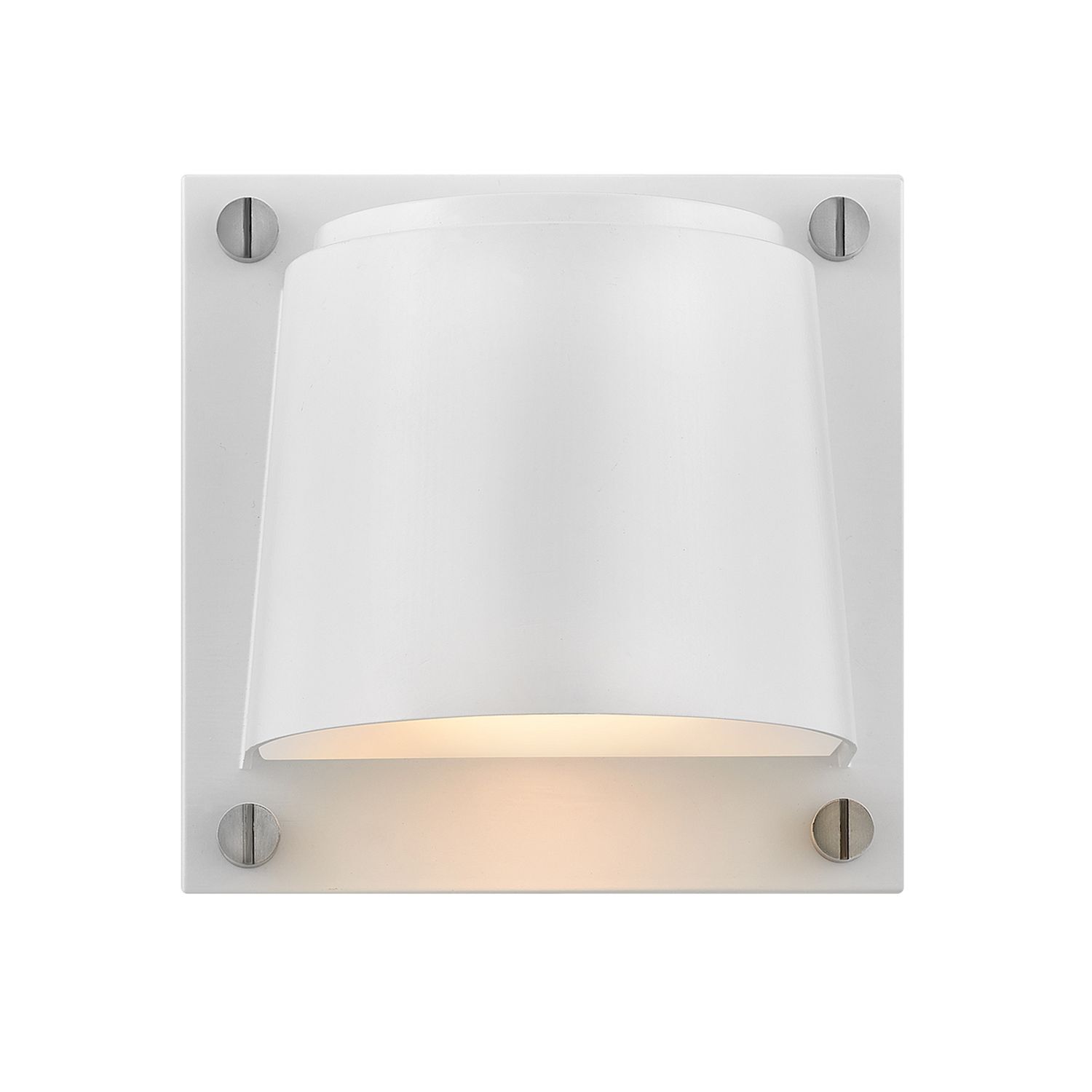 Außenleuchte Weiß mit LED GU10 3000 K IP44 Downlight