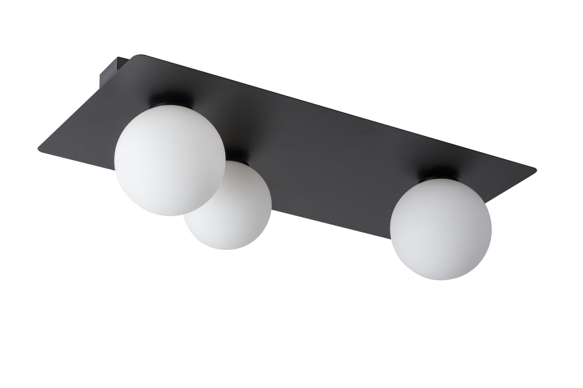 Deckenlampe Schwarz, Modern, Mit Verstellbarem Schirm – GU10, Max. 35 Watt