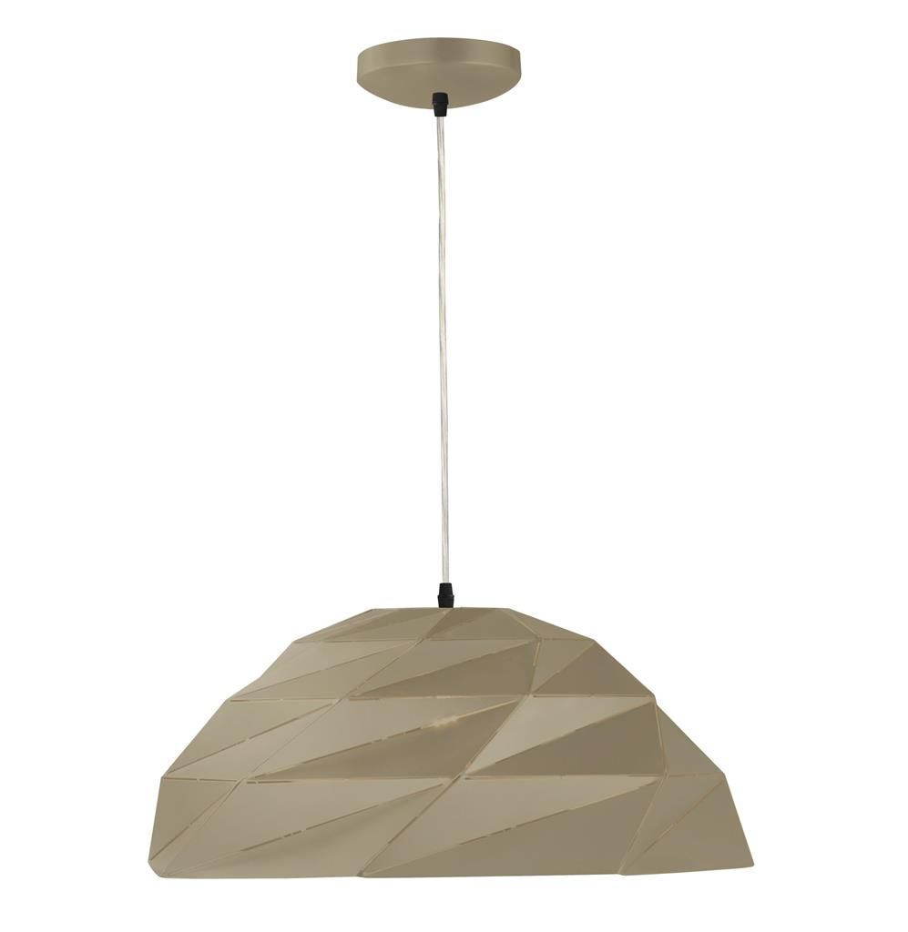 Hängelampe E27 D: 47 cm in Gold Metallic Metall Modern