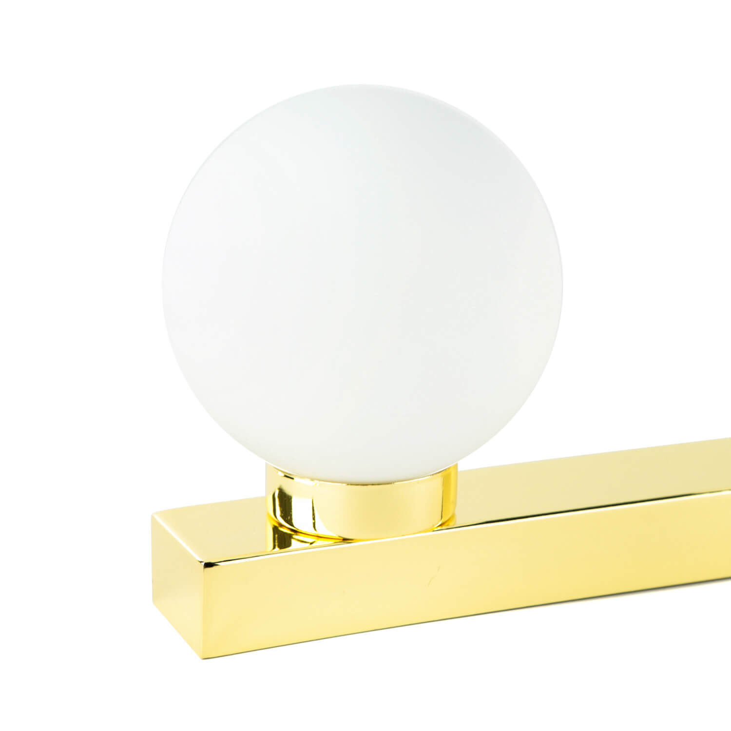 Badleuchte in Gold Weiß Wand Decke STAR Licht, Sphäre