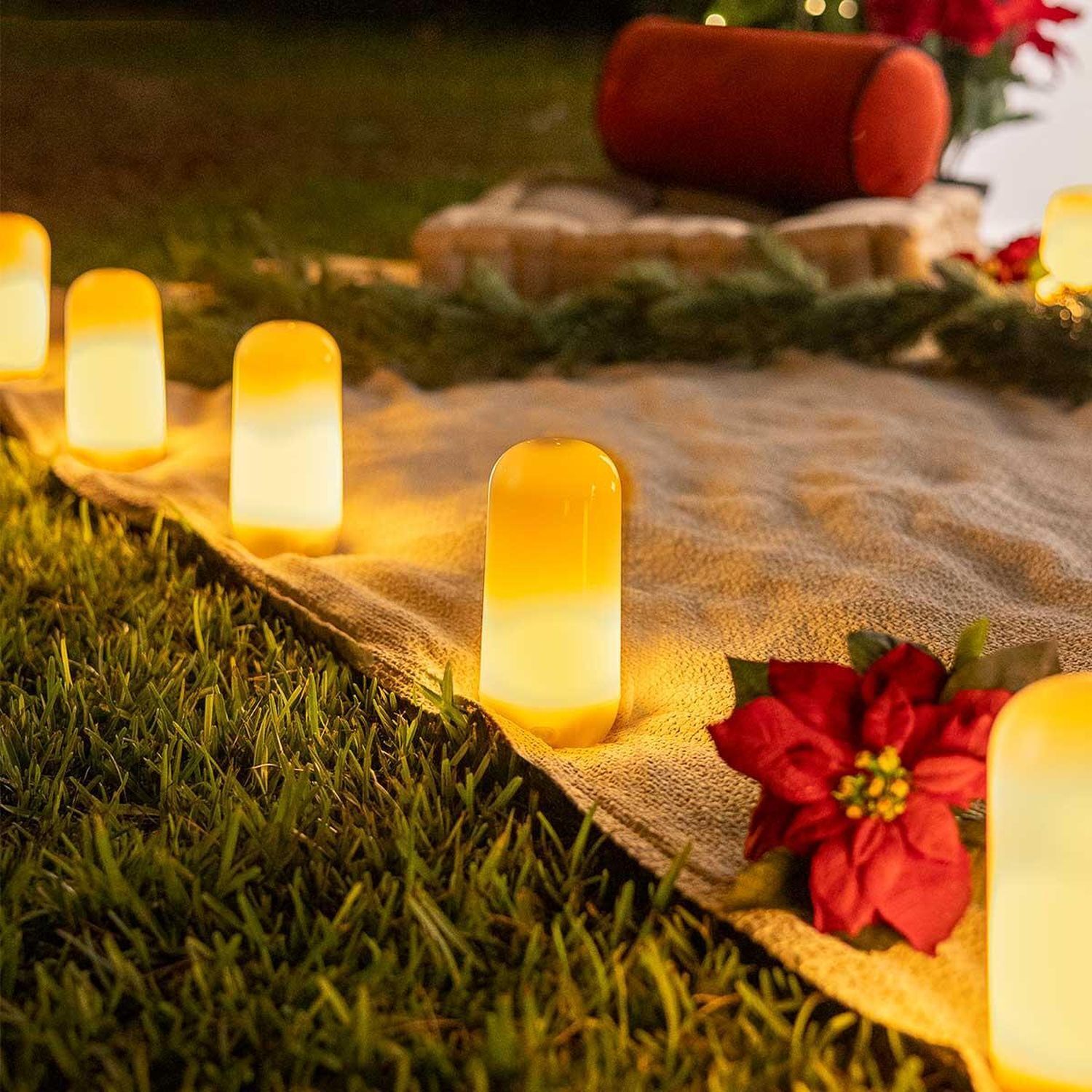 LED Tischlampe kabellos tragbar Akku Dimmer IP54 2000K Outdoor LED Tischlampe kabellos tragbar Akku Dimmer IP54 2000K Outdoor