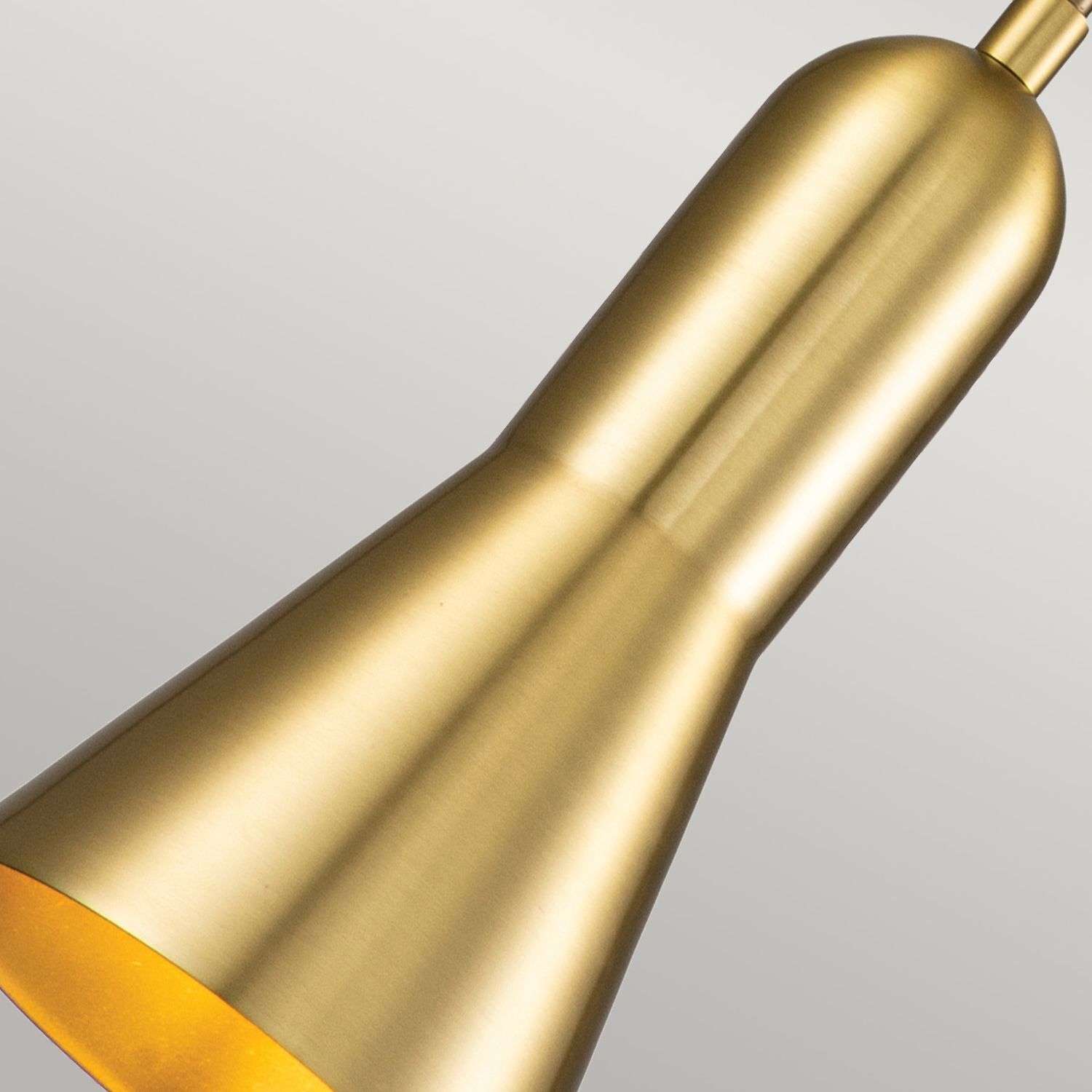 Hängelampe Metall E27 13,3 cm breit H: max. 151,1 cm Beleuchtung, Lampe, Lampenschirm